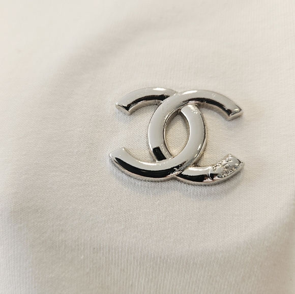 Off White Cream Zip-Up Hoodie with Logo - Picture 4 of 10